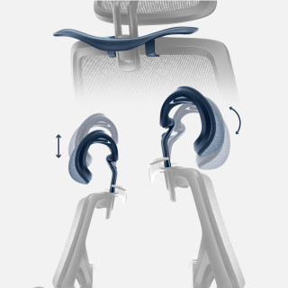 Črn ergonomski stol Mark Adler EXPERT 9.6 BLACK