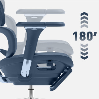 Ergonomski črni stol Mark Adler EXPERT 9.8 BLACK