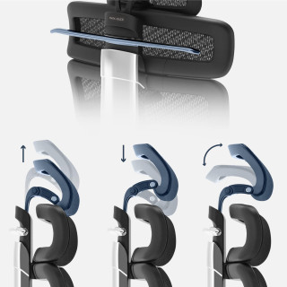 Ergonomski črni stol Mark Adler EXPERT 9.8 BLACK