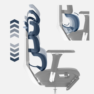 Ergonomski črni stol Mark Adler EXPERT 9.8 BLACK