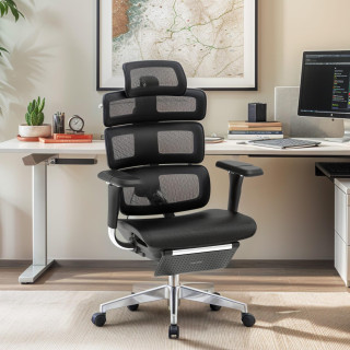 Ergonomski črni stol Mark Adler EXPERT 9.8 BLACK