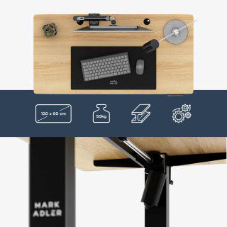 Električno nastavljiva miza Mark Adler LEADER 6.9 ČRNA