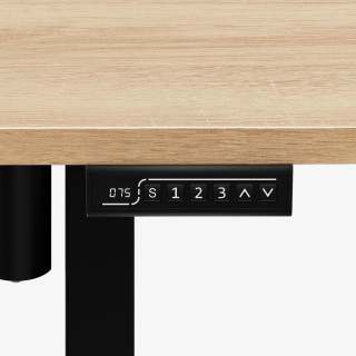 Električno nastavljiva miza Mark Adler LEADER 6.9 ČRNA