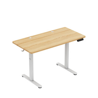 Rjava električno nastavljiva miza Mark Adler LEADER 6.9 CRAFT