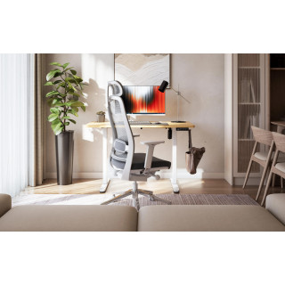 Rjava električno nastavljiva miza Mark Adler LEADER 6.9 CRAFT