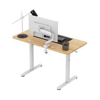 Rjava električno nastavljiva miza Mark Adler LEADER 6.9 CRAFT