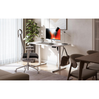 Električno nastavljiva bela miza Mark Adler LEADER 6.9 WHITE