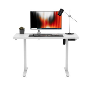 Električno nastavljiva bela miza Mark Adler LEADER 6.9 WHITE