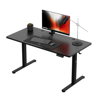 Črna električno nastavljiva miza Mark Adler LEADER 7.3 BLACK