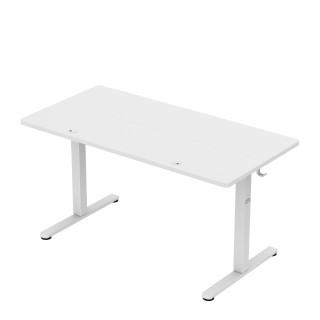 Električno nastavljiva bela pisalna miza Mark Adler LEADER 7.3 WHITE