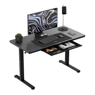 Električna črna steklena miza Mark Adler LEADER 8.5 BLACK