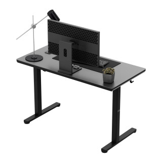 Električna črna steklena miza Mark Adler LEADER 8.5 BLACK