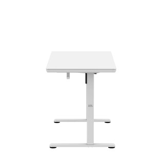 Bela električna steklena miza Mark Adler LEADER 8.5 WHITE