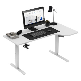 Bela električna miza Mark Adler LEADER 9.1 WHITE