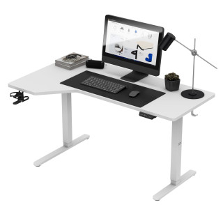 Bela električna miza Mark Adler LEADER 9.1 WHITE