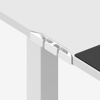 Bela električna miza Mark Adler LEADER 9.3 WHITE