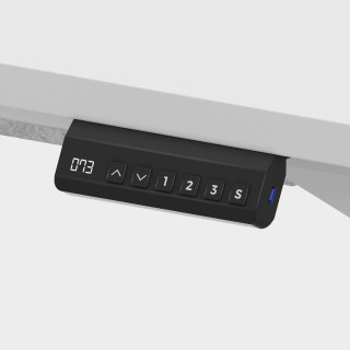 Bela električna miza Mark Adler LEADER 9.3 WHITE