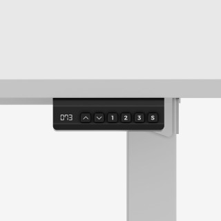 Bela električna miza Mark Adler LEADER 9.3 WHITE