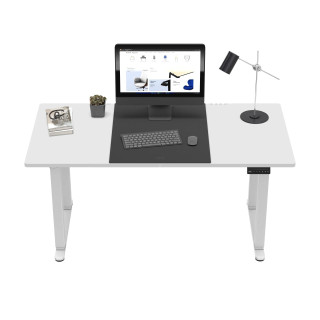 Bela električna miza Mark Adler LEADER 9.3 WHITE