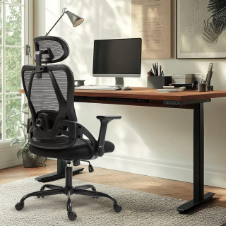 Črn pisarniški stol Mark Adler MANAGER 2.9 BLACK