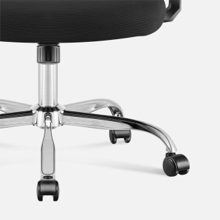 Črn pisarniški stol Mark Adler MANAGER 3.2 BLACK