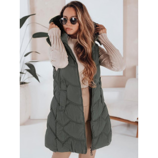 Izoliran zeleni ženski telovnik TY5103