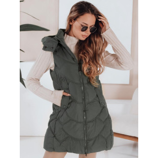 Izoliran zeleni ženski telovnik TY5103