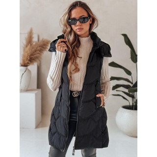 Črn izoliran ženski telovnik TY5101