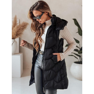 Črn izoliran ženski telovnik TY5101