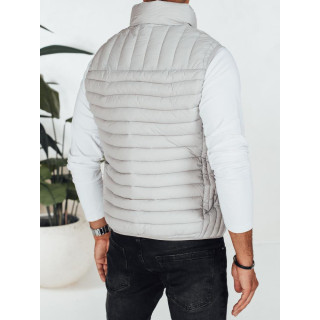 Moški svetlo siv prešit telovnik TX5080