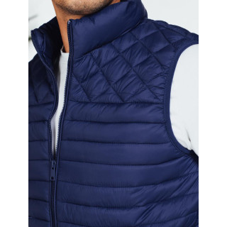 Moški temno moder prešit brezrokavnik TX5077