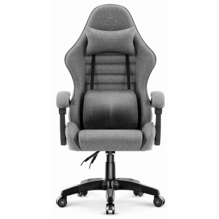 Siv blagajniški igralni stol HELLS CHAIR HC-1003 2.0