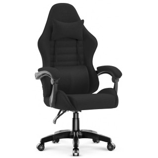 Črni blagajniški igralni stol HELLS CHAIR HC-1003 2.0