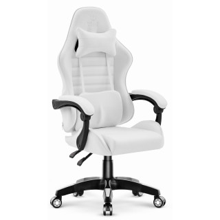 Usnjen bel igralni stol HELLS CHAIR HC-1003 2.0