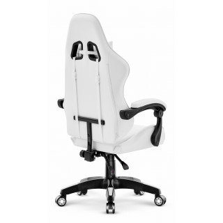 Usnjen bel igralni stol HELLS CHAIR HC-1003 2.0