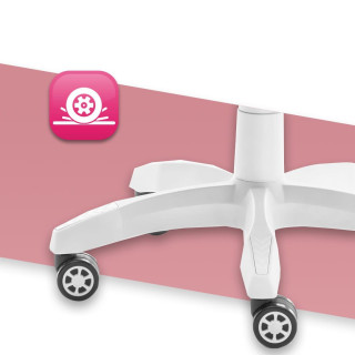 Roza blagajniški igralni stol HELLS CHAIR RAINBOW