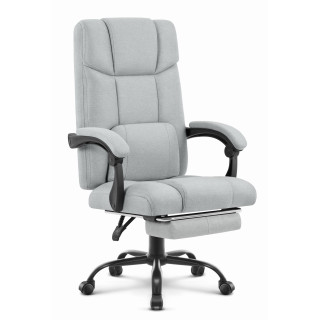 Pisarniški stol iz blaga v sivi barvi HELLS Chair HC-1032