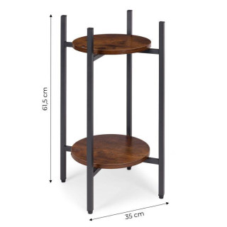 Dvonadstropno stojalo za rože