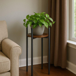 Stojalo za rože v slogu podstrešja