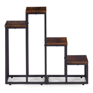 Štiristopenjsko stojalo za rože v mansardi