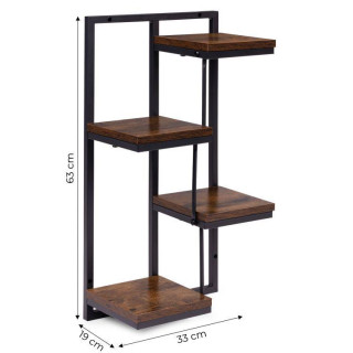 Štiristopna polica v podstrešju