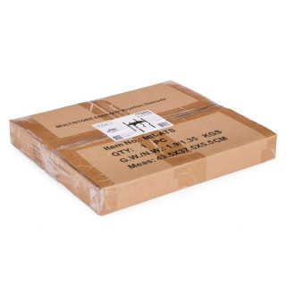 Dvonadstropno črno stojalo za rože