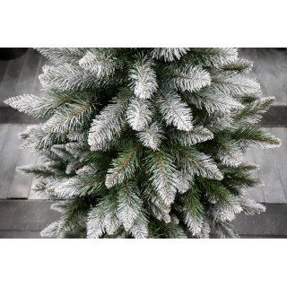 Gosta, zasnežena diamantna smreka v loncu - 80 cm -