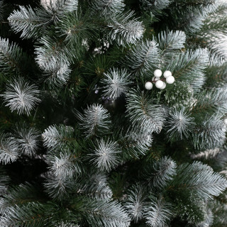 Gosta zasnežena božična jelka z biseri - 180 cm -