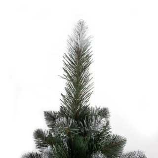 Božično gosto snežno borovo drevo z biseri - 150 cm -