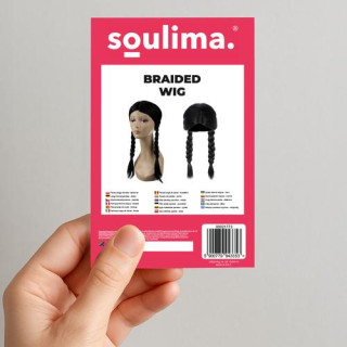 Dolga ženska lasulja - kitke