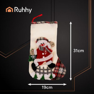 Dekorativne božične nogavice - 4 kosi