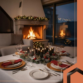 Črne LED sveče 12 kosov 15 cm