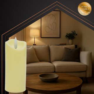 LED sveča 12,5 x 5 cm 1 kos