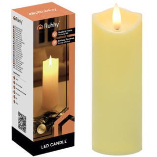 LED sveča 15x5cm 1 kos